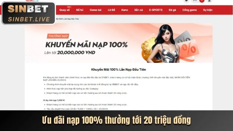 Ưu Đãi Nạp Tiền Lần Đầu Caxeng